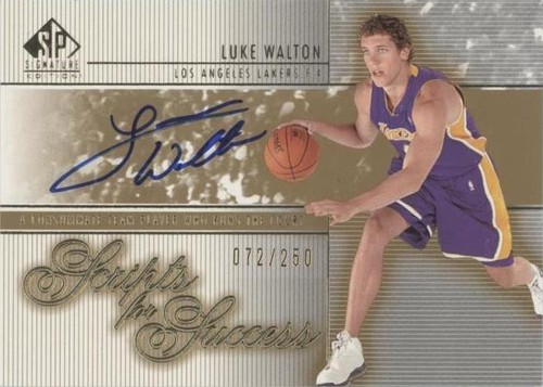2003-04 SP Signature Edition - Luke Walton #SS-LW