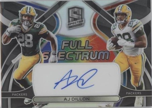 2022 Panini Spectra A. J. Dillon #FSA-AJD