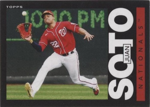 2021 Topps Throwback Thursday #TBT - Juan Soto #92