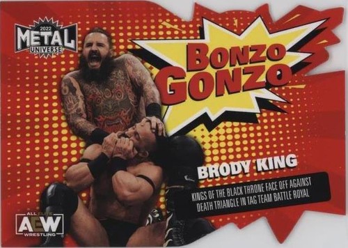 2022 Skybox Metal Universe AEW All Elite Wrestling - Brody King #BG-18