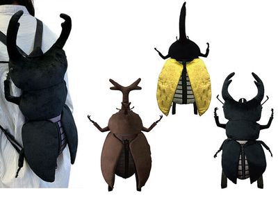 Giant stag beetle clearance backpack