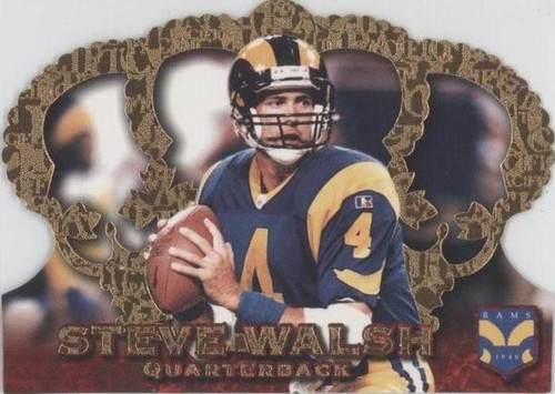 1996 Pacific Crown Royale Steve Walsh #CR-114