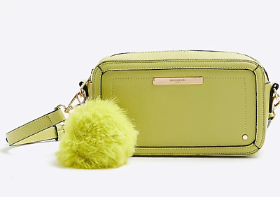 River island deals pom pom bag