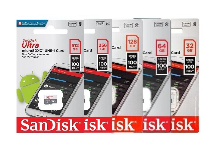SanDisk - 新品•未使用　Sandisk microSD 512GB Amazon.com: SanDisk Ultra Plus 512GB microSD : Electronics