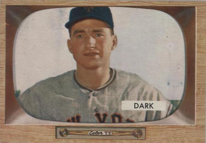 Bowman 1955 - Alvin Dark #2