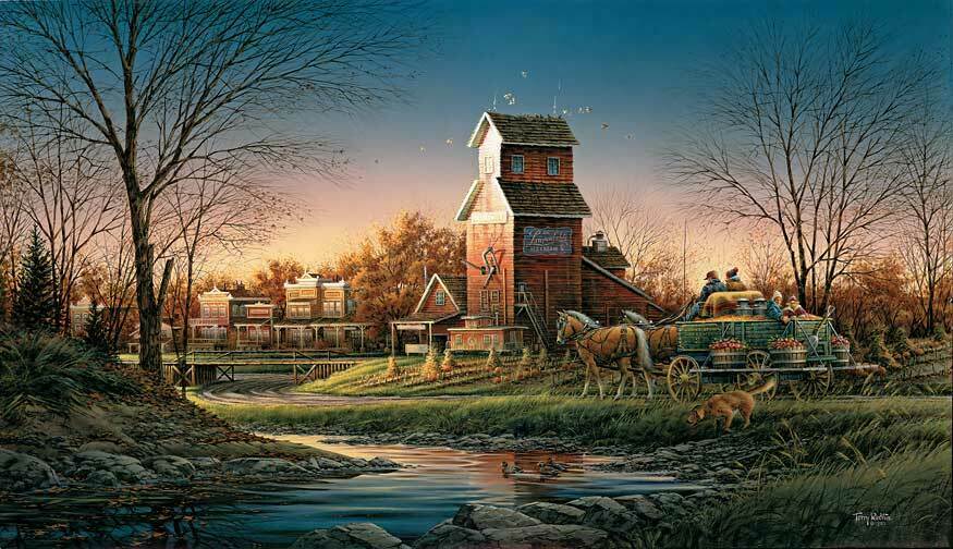Above the Fruited Plains - Terry Redlin - Sign & Number Ltd