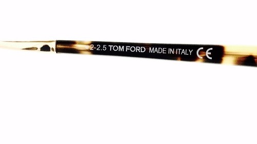 Pre-owned Tom Ford Sunglasses April Tf 393 28x Rose Gold 61•10•145 With Original Case In Blue Mirrored