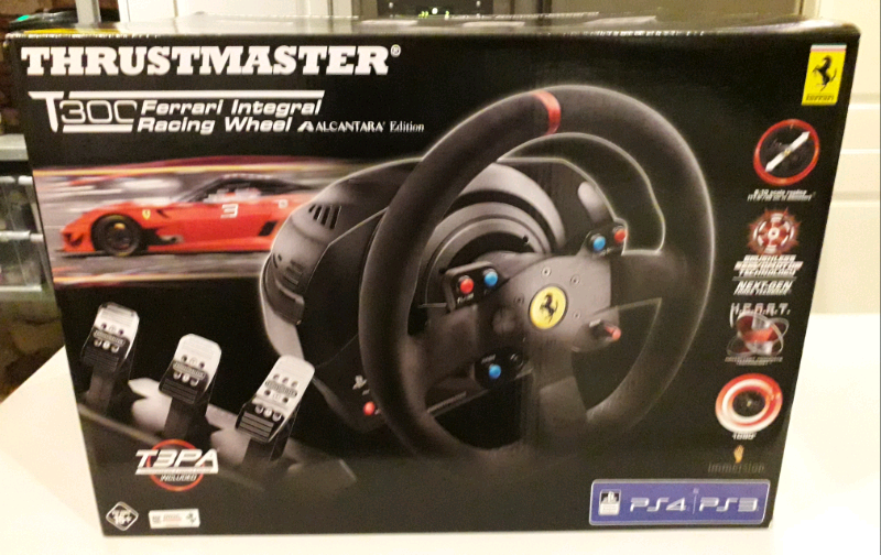 Brand New Unopened Thrustmaster T300 Ferrari Integral Racing Wheel Alcantara Edition In Thornaby County Durham Gumtree