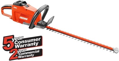 ECHO 24 in. 58-Volt Lithium-Ion Brushless Cordless Hedge Trimmer - 2.0 Ah and