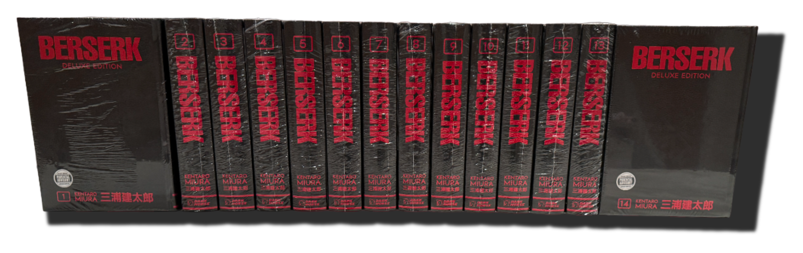 Berserk Deluxe Edition Volumes 1-14 Complete Manga Set BRAND Berserk Deluxe Edition Volumes 1-14 Complete Manga Set BRAND