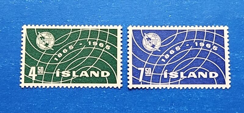 Iceland Stamps, Scott 370-371 Complete Set MNH