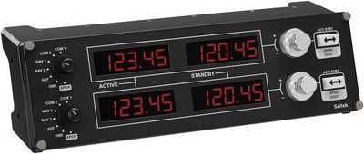 Saitek Pro Flight Radio Panel - Real-time Controls for Flight Simulator X & More