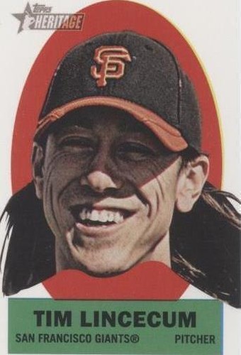 2012 Topps Heritage - Tim Lincecum #18