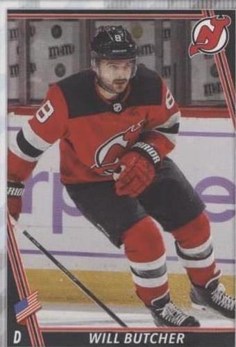 2020-21 Topps NHL Stickers - Will Butcher #305