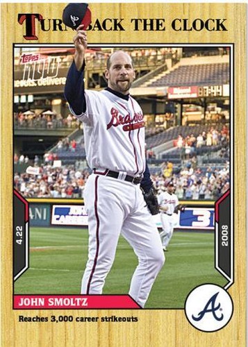 2021 Topps Now Turn Back the Clock - John Smoltz #22