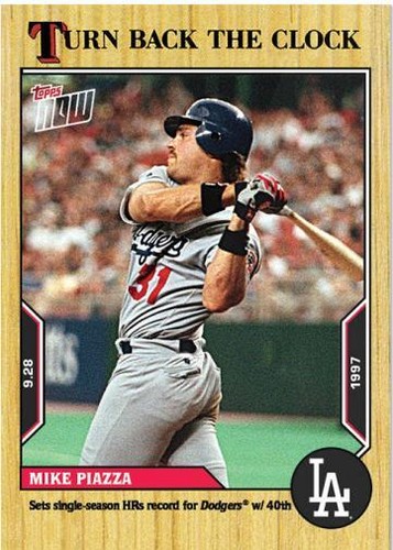 2022 Topps Now Turn Back the Clock - Mike Piazza #182