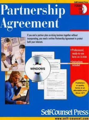 Self-Counsel Press Partnership Agreement (CD-ROM) Forms on CD