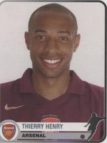 2005 Panini Champions of Europe 1955-2005 Thierry Henry #57