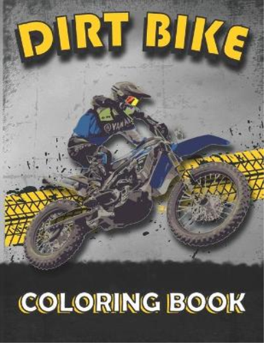 Art Coloring Dirt Bike Coloring Book (Paperback)