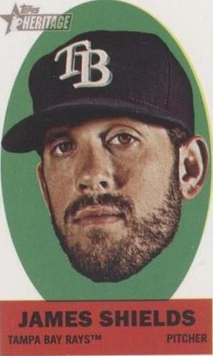 2012 Topps Heritage - James Shields #43