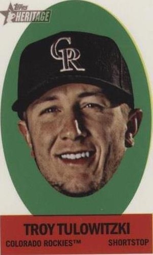 2012 Topps Heritage - Troy Tulowitzki #33