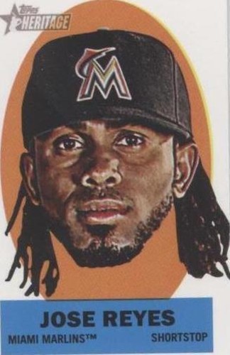 2012 Topps Heritage - Jose Reyes #5