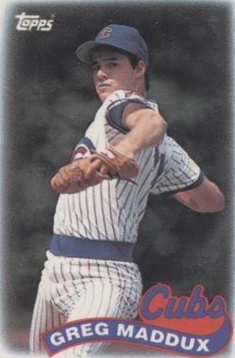 Minis Topps League Leaders 1989 - Greg Maddux #4