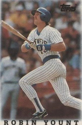 1988 Topps League Leaders Minis - Robin Yount #21