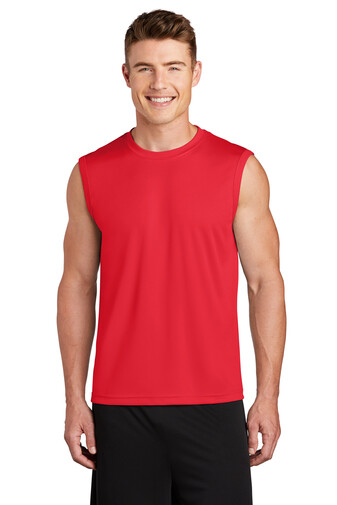 Sport-Tek ST352 Men's Sleeveless Competitor Tee Muscle Gym Top T-Shirt