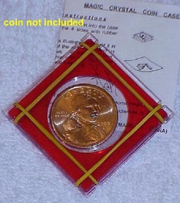 Crystal Coin Vanish Case -- super clean marked coin vanish, and easy!      TMGS