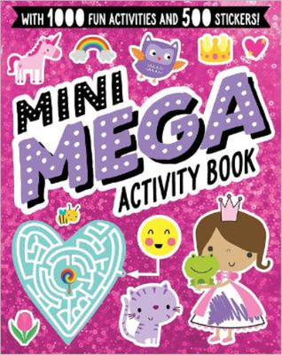 Make Believe Ideas, Ltd. Sticker Activity Book Mini Mega - Pink (Paperback)