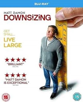 DOWNSIZING Blu-ray ** DISC ONLY ** Disc is NEW Matt Damon
