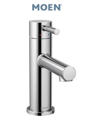 Moen Align Single Hole Bathroom Faucet (1.2 GPM) - Chrome Finish (In Box) 