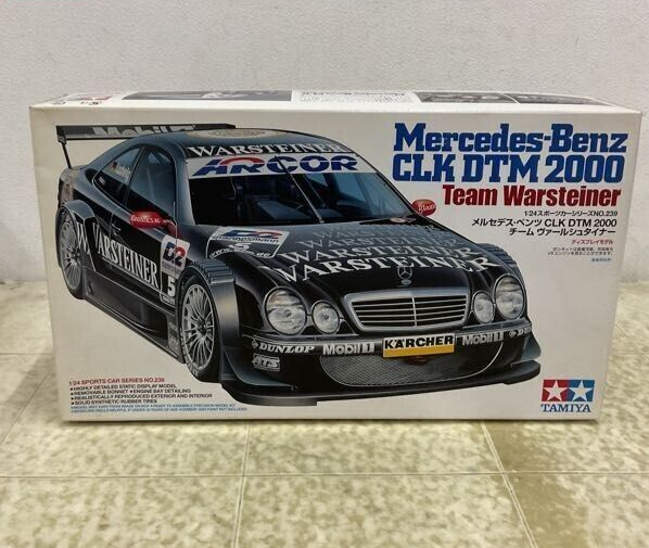 Tamiya 1/24 Mercedes CLK DTM 2000 Team Warsteiner Plastic