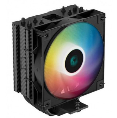 DeepCool AG400 BK ARGB Single-Tower CPU Cooler, 120mm Static ARGB Fan Gammaxx