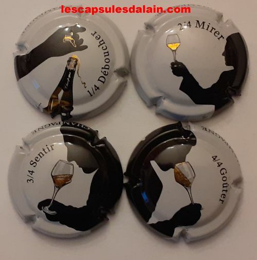 4 Belles Capsules Champagne Generique Ref NÂ°774 A 774c News