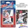 2018 Topps La Angels Exclusive Limited Edition 17 Card Team Set-Shohei Ohtani Rc