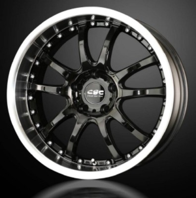 DOALL CST ZERO-1 HYPER V Black 18x9.0J/9.5J 5x114.3 set of 4