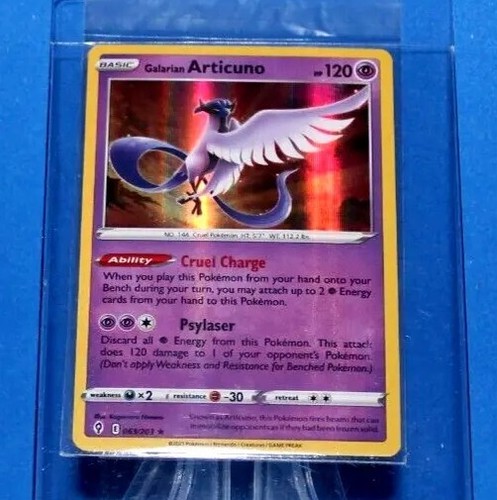 Articuno 120 HP ポケモンカード Team Rocket's Articuno 022/098 SV10 Glory of TeamRocket