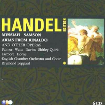 George Frideric Handel Messiah, Samson, Arias from Rinaldo (Leppard) (CD) Album