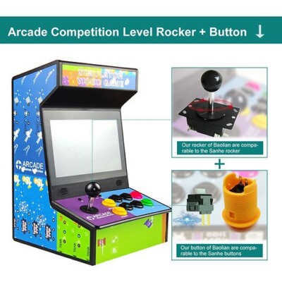 Arcades Mini Upright Tabletop Arcade Machine ,1 Player ,425 Classic Games ,