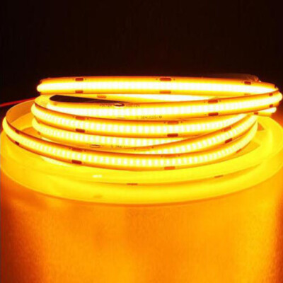 DC5V USB Powered Flexible 320LEDs/M COB LED Strip High Density Tape Lights 1M-5M