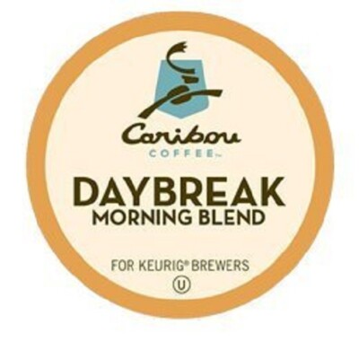 Caribou Coffee Daybreak Morning Blend Keurig K-Cups 12 Cup B