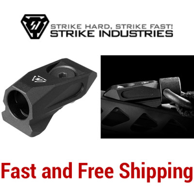 Strike Industries LINK Angled QD Sling Swivel Mount fit KeyMod & M-LOK -Black