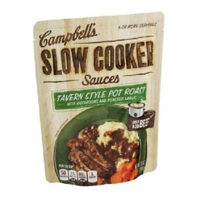 Campbell's Slow Cooker Sauces Tavern Style Pot Roast