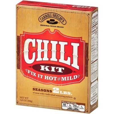 Carroll Shelby's Original Texas Brand Chili Kit