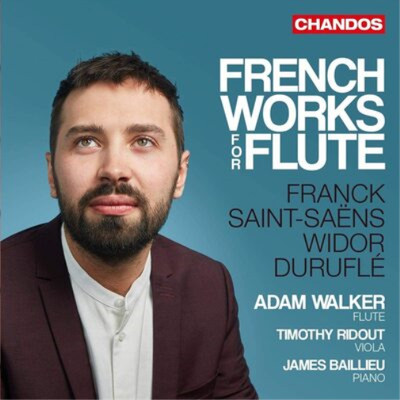 Cesar Franck Franck/Saint-Saëns/Widor/Durufle: French Works for Flute (CD) Album