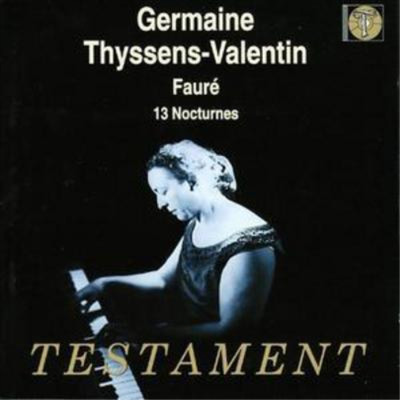 Gabriel Faure 13 Nocturnes (Thyssens-valentin) (CD) Album