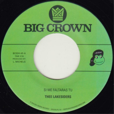 Thee Lakesiders Si Me Faltaras Tu/Parachute (Vinyl) 7'' Single
