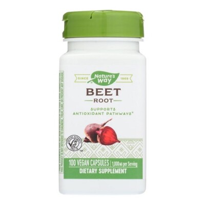 Nature's Way Beet Root Vegan Capsules